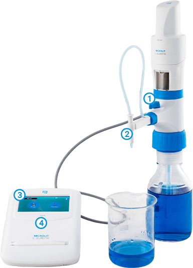 E Burette Digital Burette Automatic Burette Electronic Burette Manufacturers Suppliers Exporters India