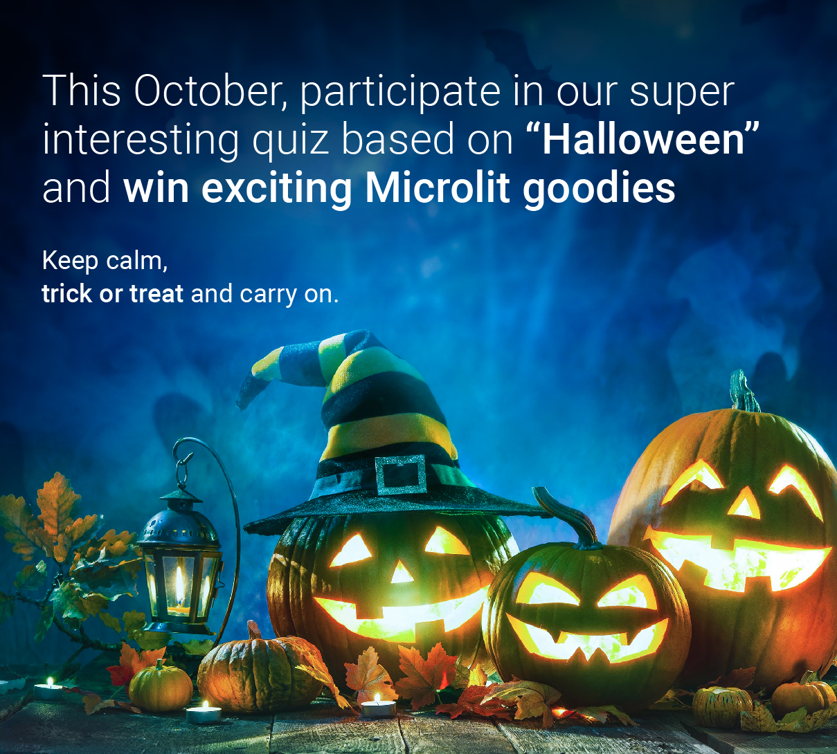Ready to enjoy the October’s edition of Microlit Digest based on “Halloween” theme ?