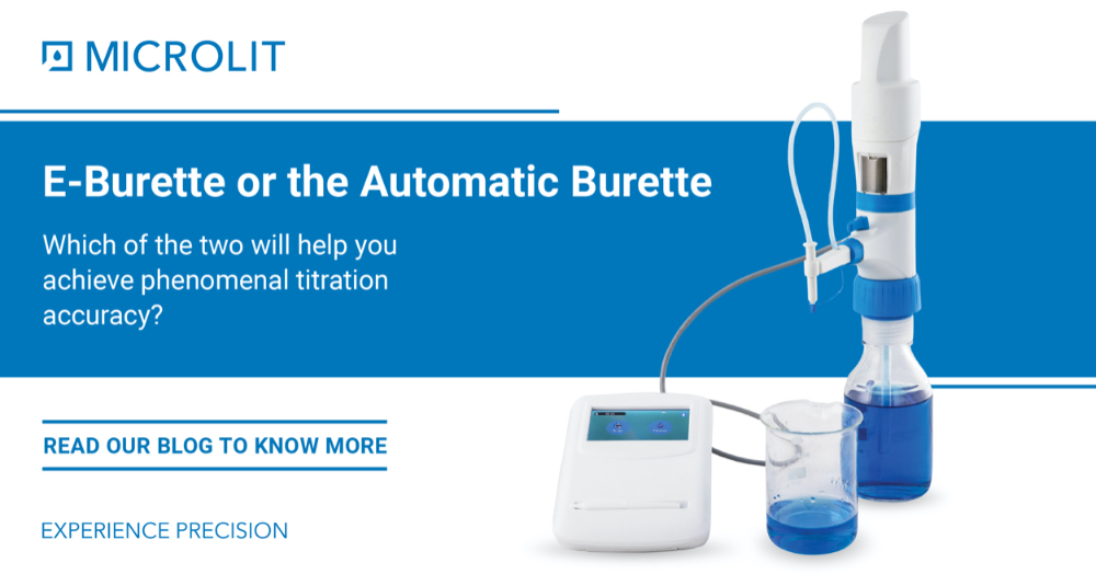 A Comparative Study of the Auto Burette and the E-Burette