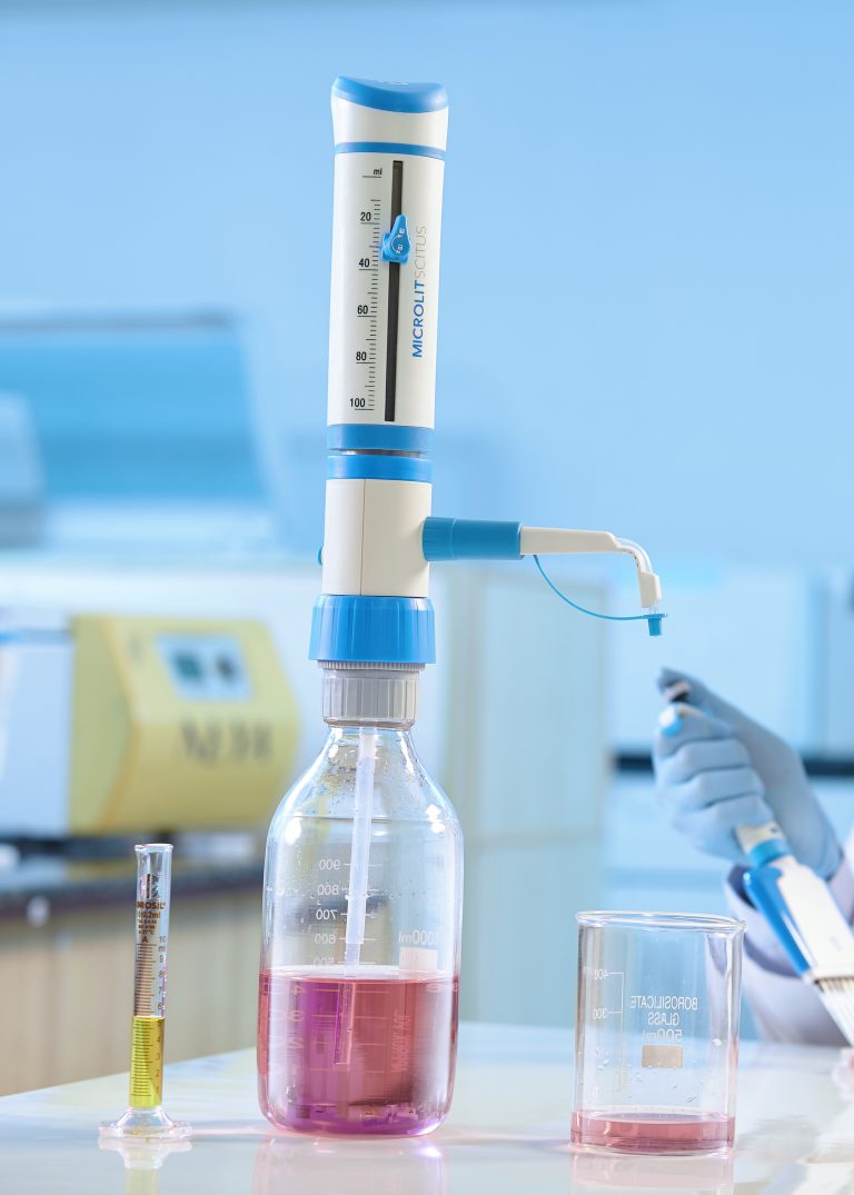 Difference between a regular Bottle Top Dispenser & HF Dispenser Microlit