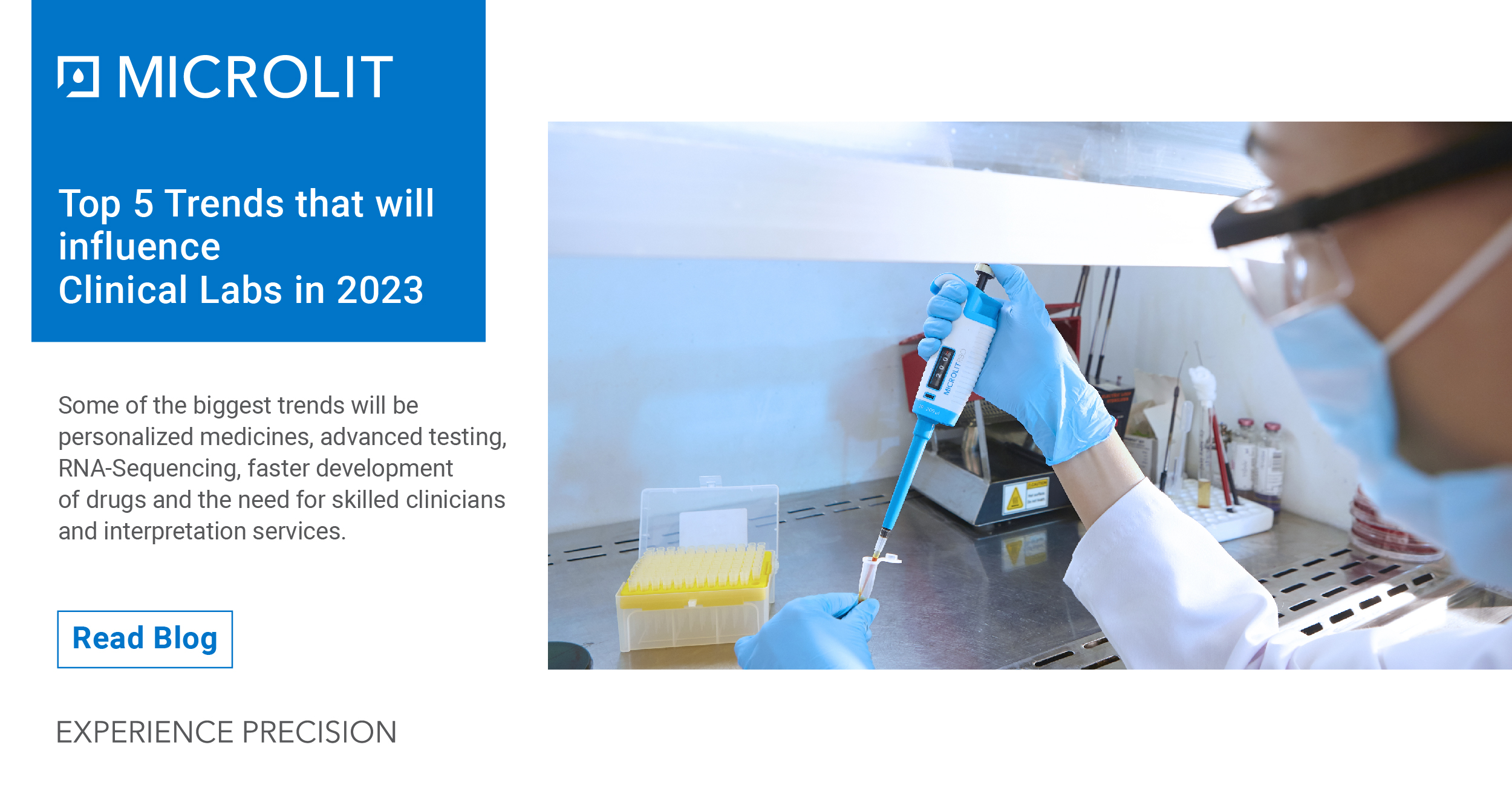 Top 5 Trends that will influence Clinical Labs in 2023