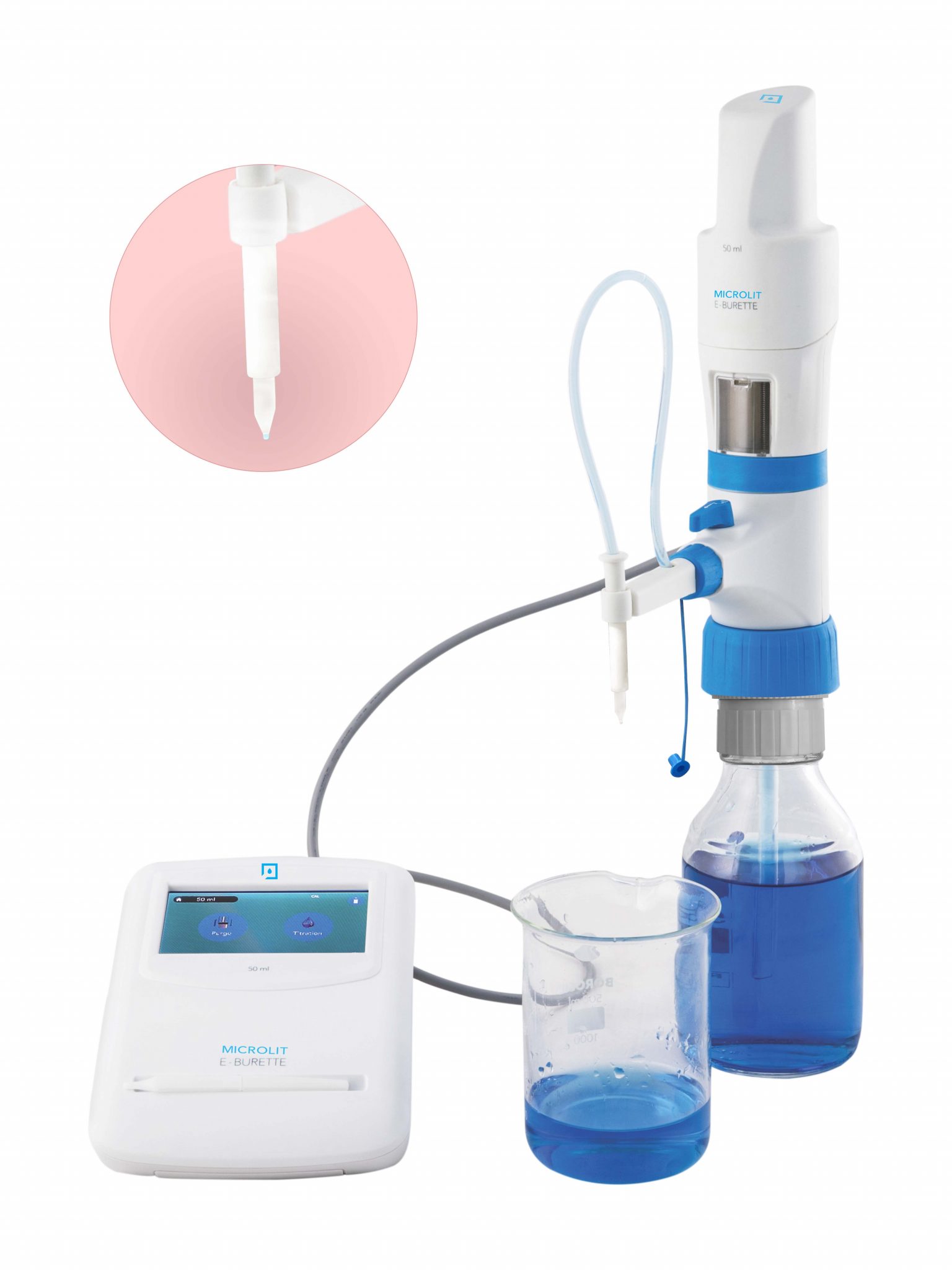 How is Microlit EBurette better than a Digital Burette? Microlit