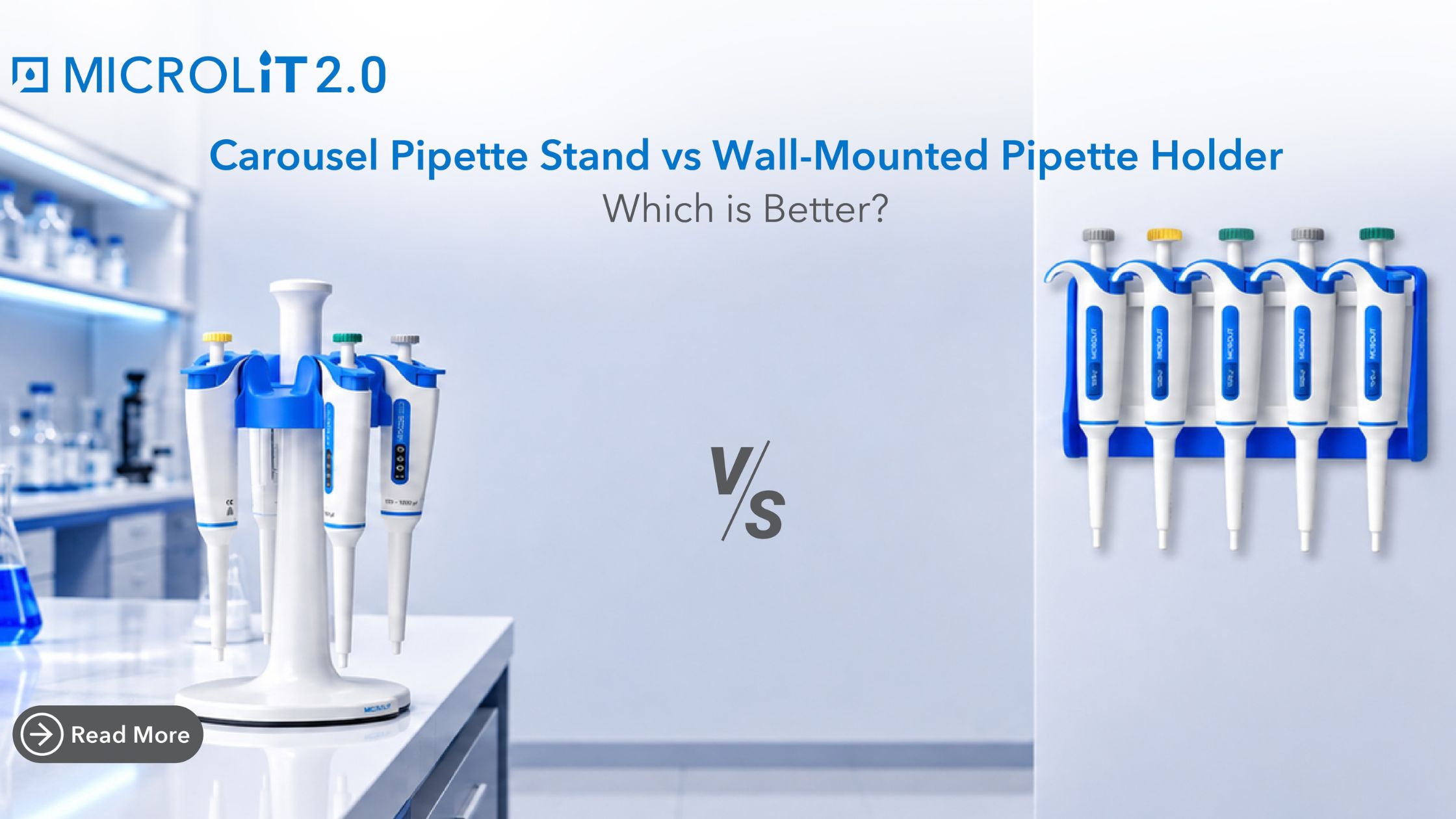 Carousel Pipette Stand vs Wall-Mounted Pipette Holder: Which Is Better?