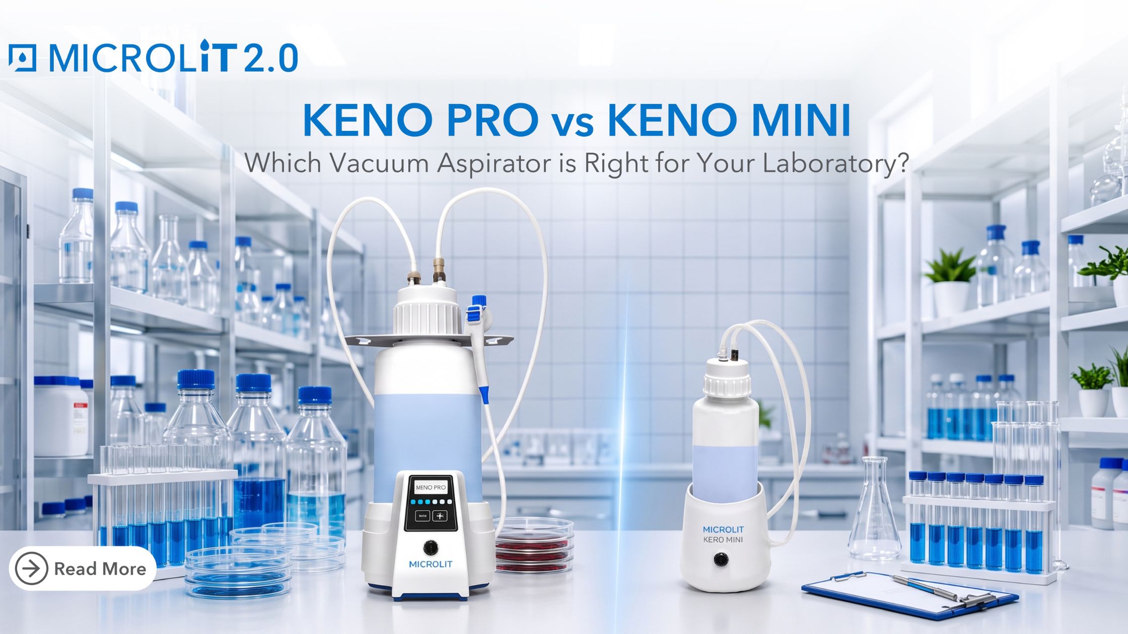 Which Vacuum Aspirator Is Right for You? Microlit KENO PRO or KENO MINI