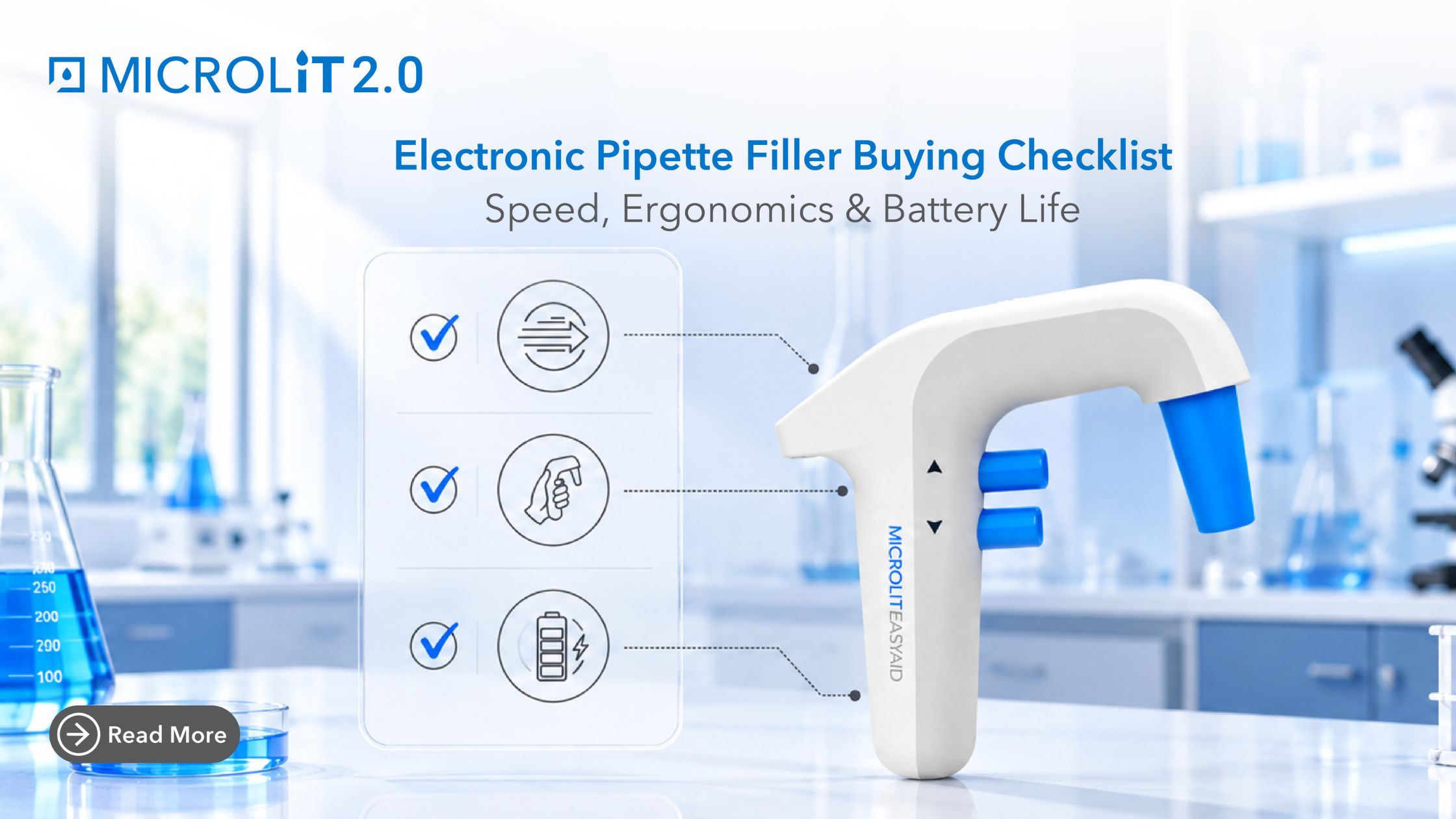 Electronic Pipette Filler Buying Checklist: Speed, Ergonomics and Battery Life