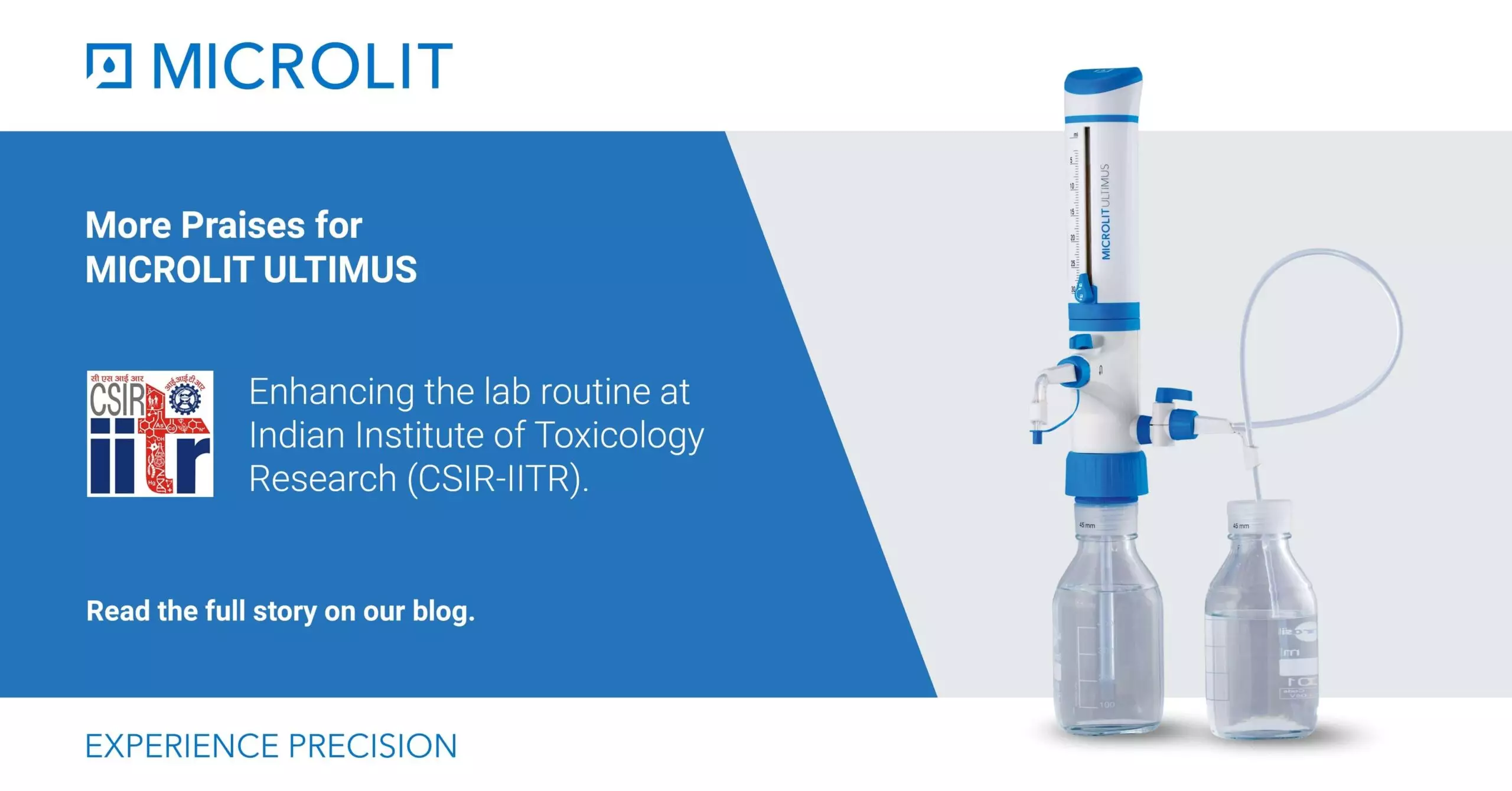 CSIR-IITR Applauds MICROLIT ULTIMUS