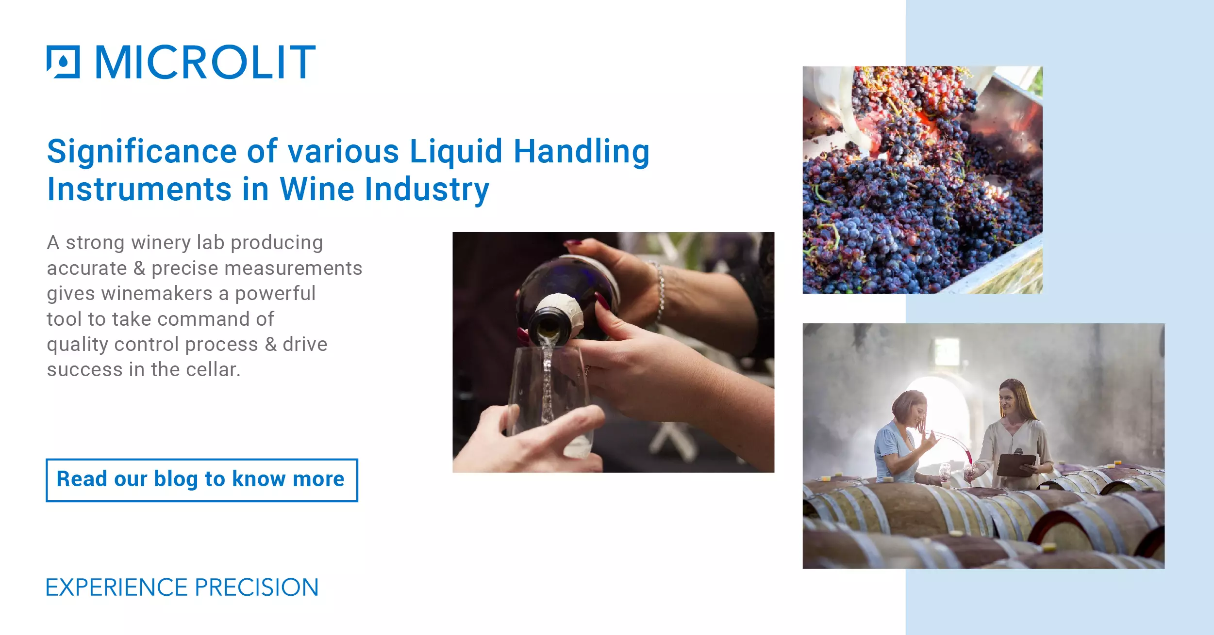 Significance of various Liquid Handling Instruments in Wine Industry