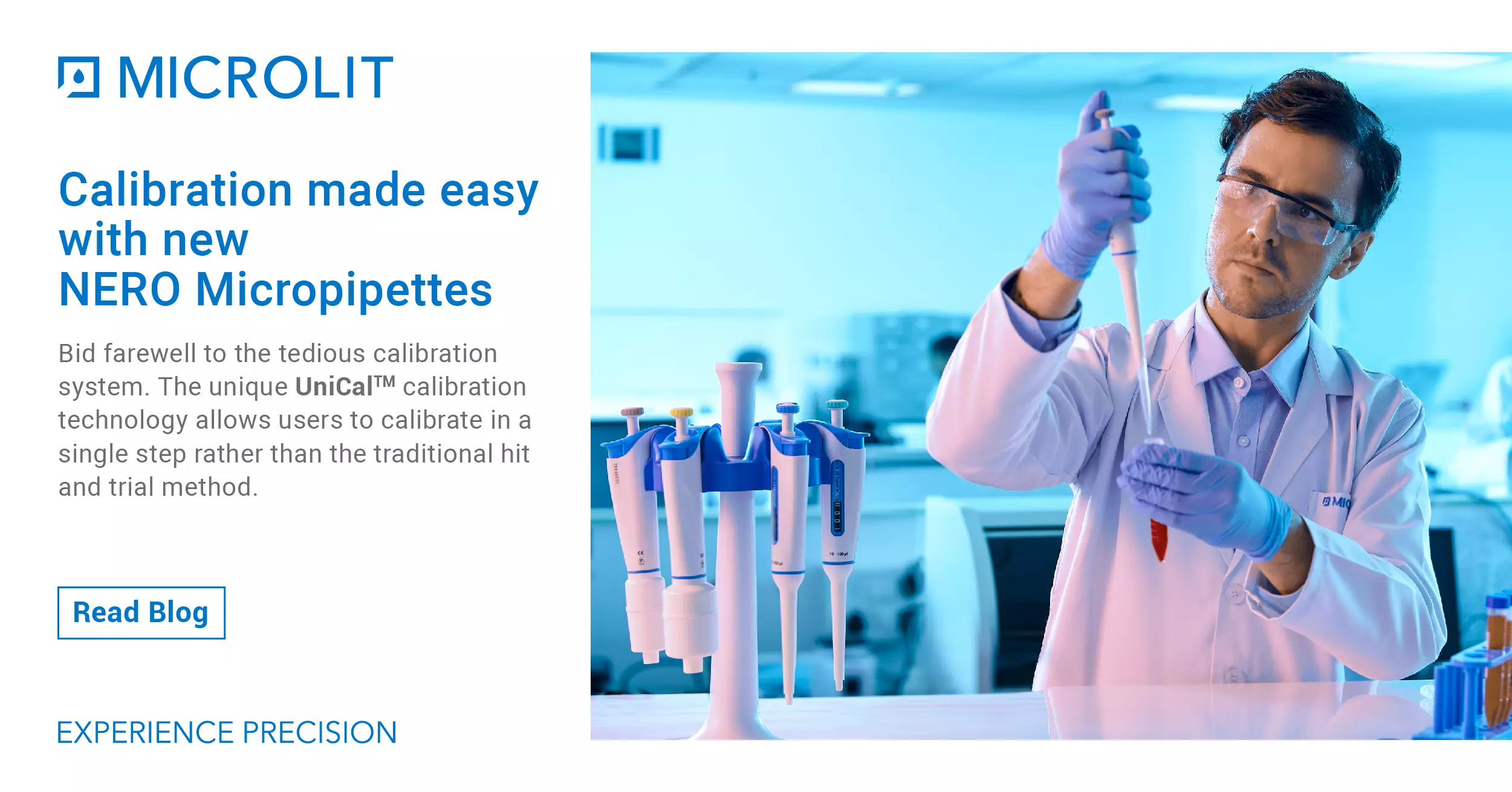 Calibration Made Easy with the New Microlit NERO micropipettes